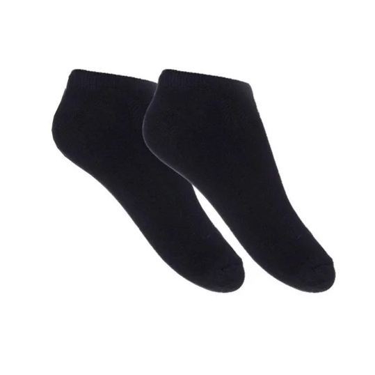 Calzino Corto Nero Antiscivolo 1 Paio